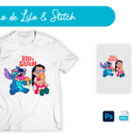 imagen destacada diseños gratis diseño de lilo y stitch con helado