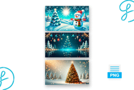 Fondos Navideños en PNG – Pack Gratis 2025 descarga gratis PNG AI SVG